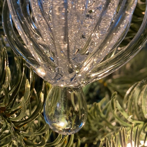 Vintage Intricate Hand Blown Crystal Ornament - Picture 7 of 7